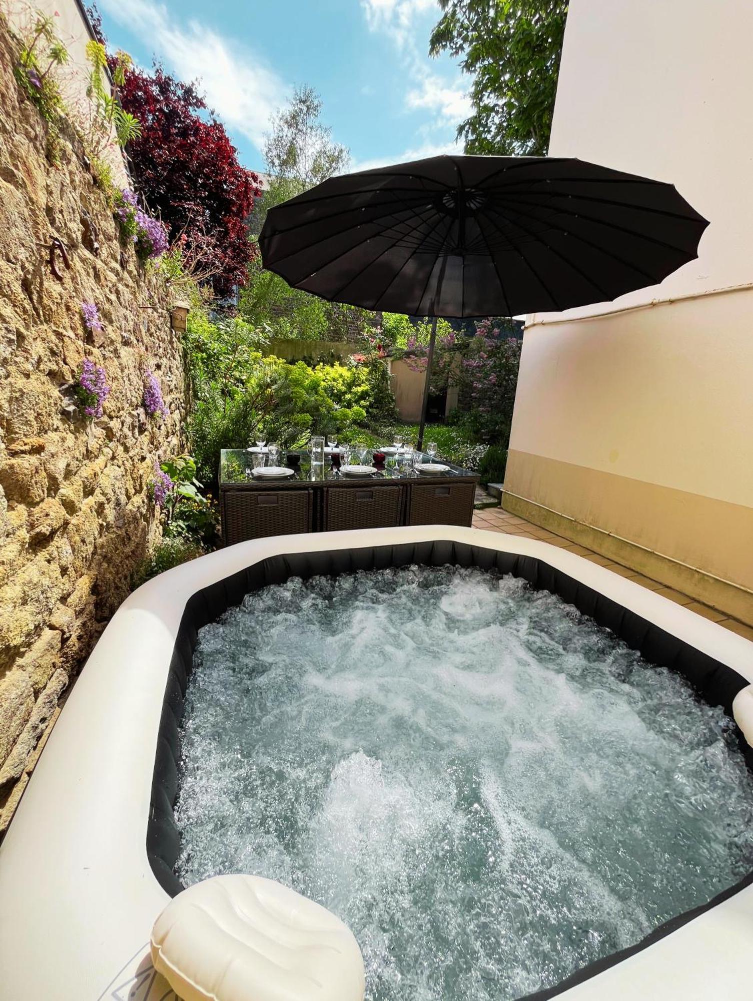 Ideal - Plage, Jardin & Jacuzzi, Proche Plage Et Thalasso - 1 A 6 Personnes Saint-Malo Eksteriør bilde