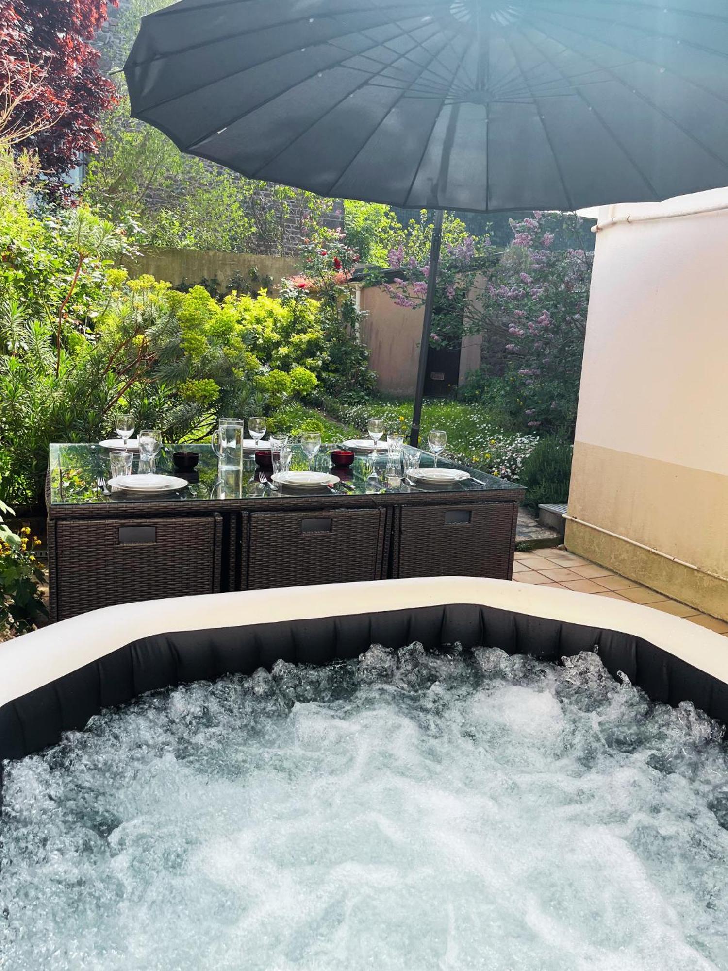 Ideal - Plage, Jardin & Jacuzzi, Proche Plage Et Thalasso - 1 A 6 Personnes Saint-Malo Eksteriør bilde